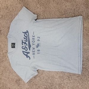 Abercrombie & Fitch Blue Tee Medium